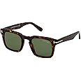 Tom Ford DAX FT 0751 DARK HAVANA/GREEN 50/22/145 unisex Sunglasses