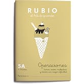 5A Operaciones RUBIO | Sumas, restas, multiplicaciones y divisiones 5&ordm; Primaria | +10 a&ntilde;os (Operaciones y Problemas RUBIO)