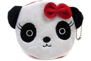 EZB Childrens Boys and Girls Animal Purse, Wallet, Coin Holder (Panda)