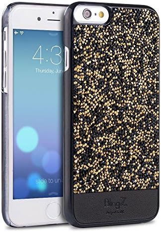 iPhone 6 Case, iPhone 6S Case, TheBlingZ.® 3D Swarovski Elements Sparkle Diamond Crystal Bling Bling Case Cover for iPhone 6 6S - Black