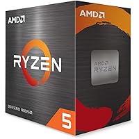 AMD Ryzen 5 5600X Processor (6C/12T, 35MB Cache, up to 4.6 GHz Max Boost)