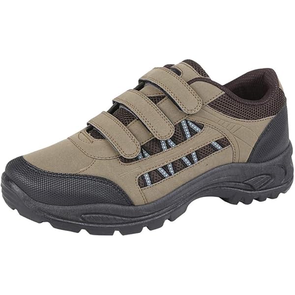 Chaussures De Randonnée Homme Femme – Tige Cheville, Scratch, Semelle Caoutchouc Antidérapante – Noir Taille 36-42