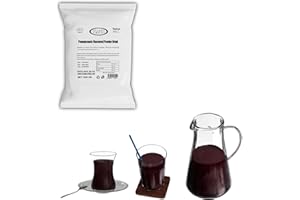 KOZA Poudre de boisson instantanée en sachet de 1000 g | Poudre pour boisson chaude ou froide | Thé turc | Poudre de thé glacé | Thé miettes | Thé aux fruits | Cay | Poudre de thé | Oralet | (grenade)