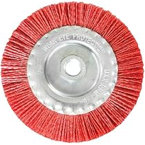 Produktbild von 2 Stück Nylon-Topfbürste 75 Mm, M14 Gewinde, 80er Körnung, Für Winkelschleifer, Zum Entrosten & Polieren