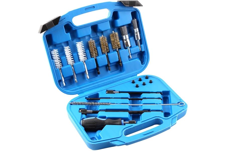 19 pc Set Injection Nozzle Seal Tool Injector Manhole Cleaning Set