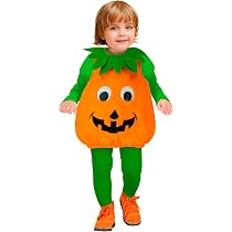 Widmann Kinderkostüm Kürbis – 2-teiliges Set Mit Kopfbedeckung Für Halloween & Karneval (Größe 2-4 Jahre)