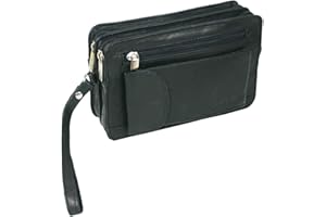 JEJO-BAGS Borsa con manici, da uomo, in vera pelle, in 3 colori