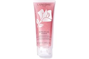 Lancôme Rose Sugar Scrub, sanftes Peeling für glatte, strahlende Gesichtshaut und einen ebenmäßigen Teint, ideal für alle Hauttypen, 100ml