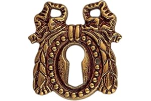 Schlüsselblatt Louis XVI Patiné golden 45 x 44 - Qualität aus Europa seit 1998