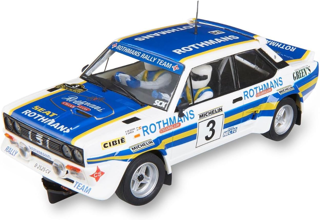 SCALEXTRIC - Vehículo de Carreras Classic - Coche Slot Escala 1:32 (Abarth 131 - Talavera '82)