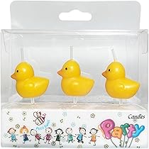 Out Of The Blue 20/1063 Duck Yellow Calf-sheath "Happy Birthday