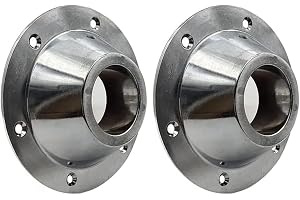 Tiardey 2ST RV husvagnsbordsfäste – aluminiumbasfäste för husbil och husbil, silvertillbehör för yachtbord, kompakt storlek 1