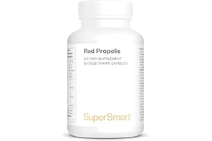 Red Propolis - Stimulates The Immune System - Helps Fight Infections and Bacteria - Anti-Inflammatory - Antioxidant - Dalbergia ecastaphyllum - Vegetarian - SuperSmart