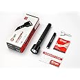 Mr.Light 1.8 Kms Ranging 450 Lumens Rechargeable LED 6000mAh Li-ion Aluminium Flashlight|MRGD3003 Torch