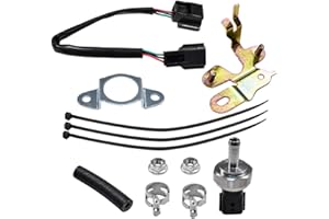 YUCKMZ Exhaust Gas Pressure Sensor Kit Compatible With Mazda 3, 6, CX-5, 2.2 D Diesel Exhaust Pressure Sensor SHY618W00 Replacement