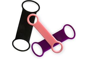 Flexitag Silicone Bands, Spare Stretchable Bands for Dangle-Free Dog ID Tag, Strong and Durable Spare Bands