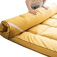 Matelas Tatami Japonais Pliable - Futon Sol Épais, Respirant, Antidérapant - Pour Dortoir, Méditation