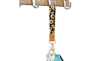 kdracoip Schlüsselband kurz schlüsselanhänger mit Schlüsselring, Handgelenk Schlüsselband für Damen & Herren als Geschenk, Lanyard für Schlüssel, Autoschlüssel, Mobile Handys Telefon, Kamera,