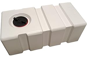 Varile Réservoir d'eau Potable 80 l - Résistant au Transport - Convient à Un Usage Alimentaire - pour Bateau, Camping-Car, remorque (Blanc)