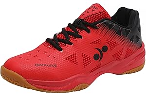 ZHENSI Chaussures De Badminton pour Hommes Étudiants Baskets D'extérieur Légères Respirantes Antidérapantes Volley-Ball Chaussures De Tennis