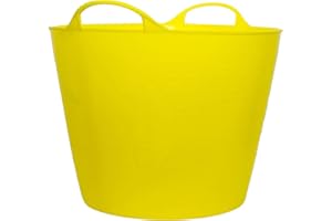 Gorilla Tubs GORTUB26 Muck Buckets and Builders Tubs, Yellow
