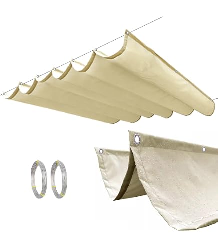 Windhager 10704 Klemmhaken, Zubehör für Seilspannmarkise/ Sonnensegel, weiß (2 x 6er Pack)