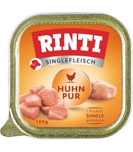 RINTI - Max-i-Mum Mini | Trockenfutter fr kleine, ausgewachsene Hunde mit  70% Fleisch & Innereien. Getreidefreies Alleinfutter mit ausgewogenem  Protein-/Fett-Verhltnis | 2x4kg Huhn : Amazon.de: Haustier