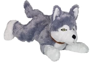 Dog Copenhagen Nobby Peluche Chien couché Husky 35 cm