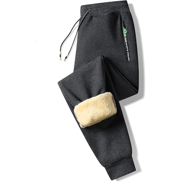 ineepor Joggingbroek Heren Katoen Thermo Dikke Brede