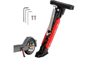 ulip Béquille Trottinette électrique,Support de stationnement pour Trottinette électrique Pièces de Rechange pour Trottinette électrique Compatible avec Xiaomi M365 Pro Pro2 1S MI3