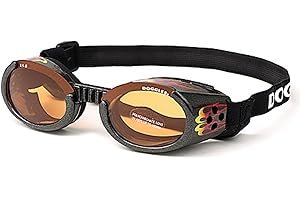 Doggles ILS 2 Racing Flames Frame with Orange Lens, Large, 0.11 kg