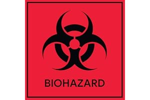 SUTTER SIGNS Aufkleber für Labor, Krankenhäuser und Industrie, 10 Stück