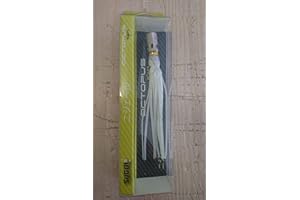 Sugoi Octopus Niger polipetto da traina con Testina in Metallo, 10cm, Colore 00 Bianco Glitter