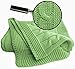 Wallaboo Baby Blanket Noa, 100% Organic Cotton, For Pram, Car Seat, Moses Basket, Crib,  Size 90 x 70 cm, Color: Green
