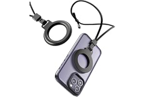 ENCASED Correa magnética para el cuello, compatible con MagSafe, Negro -, Adjustable