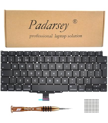 OLVINS UK English Keyboard for MacBook Air 13