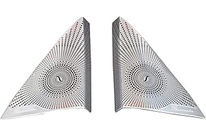 CASECOVER Car Styling Door Loudspeaker a Audio Speaker Cover Trim Sticker Accessories Parts for C Class W204 C180 C200