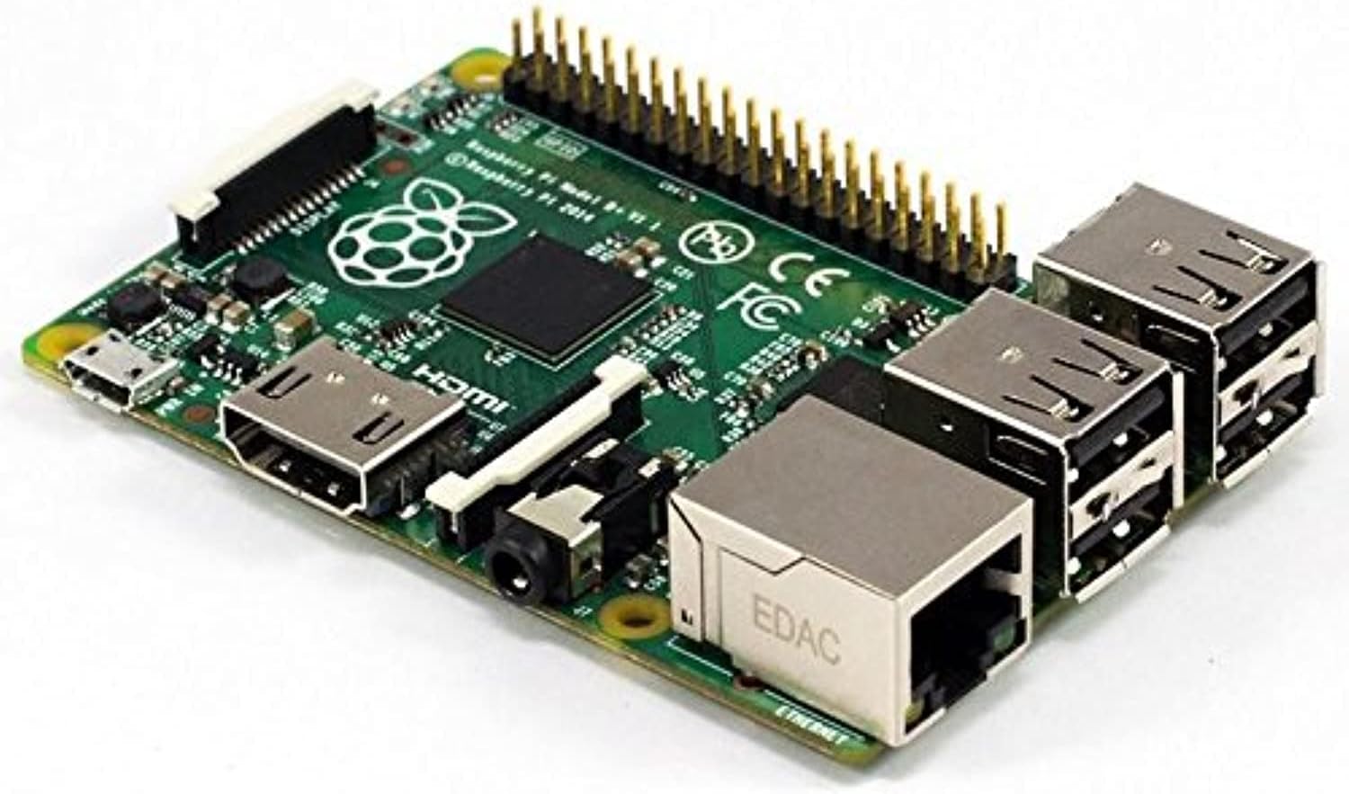 Raspberry Pi B + Desktop - USB Port Card (700MHz Broadcom BCM2835 CPU with 512MB RAM)