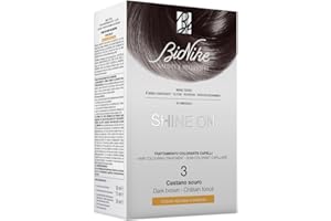 Bionike Shine On - Trattamento Colorante Capelli, Kit Tinta per Cute Sensibile Senza Ammoniaca, Azione Nutriente e Protettiva, Dona un Colore Naturale e Brillante, Copre i Capelli Bianchi