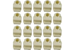 LGUAQUANX 20 Stück Bremsschlauch Clip, Bremsschlauch Halter, Befestigungen zur Befestigung des Bremsschlauchs, Bremsleitungshalter Bremsleitung Clips für VW MK4 Golf Bora X6 Tdi Gti V5 V6 R32