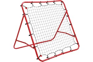 vidaXL Justerbart fotbollsmål Kickback Rebounder 100 x 100 cm