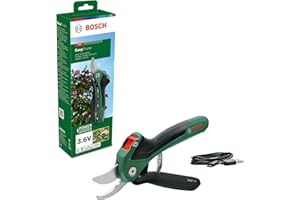 Bosch Akku-Gartenschere EasyPrune (Integrierter 3,6 Volt Akku; 450 Schnitte pro Akkuladung; aufladbar über Micro-USB-Kabel; in Karton)