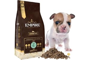 EMPIRE GENUINE PETFOOD STORY EMPIRE Nowa Hipoalergiczna Sucha Karma dla Psów - Szczeniaki Małych Ras 2kg - Świeże Mięso - Bezzbożowa - Bezglutenowa - Naturalna - UltraPremium - Bez GMO