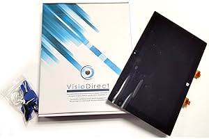 Visiodirect Ecran Complet pour iPad Air 2 Noir vitre Tactile + ecran LCD + Outils