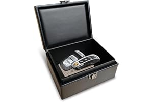 SEVENWALLS Faraday Box for Car Keys | Key Fob Cloning Prevention | RFID Signal Blocker Box | Secure Faraday Cage for Keyless Car Keys | Car Key Protector
