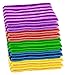 Produktbild ReiTrade 10x Microstripe Mikrofasertuch Universal extrem saugfähig für Haushalt, Hobby und Auto (40 x 40 cm)