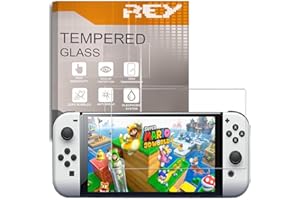 REY Oraniacza Ekranu do NINTENDO SWITCH OLED, szkło hartowane folia ochronna