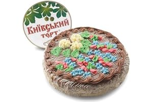 ROSHEN Kiewski Cake 850 g with Cream Filling 57.6% and Hazelnuts Frozen