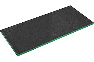 Sealey SF30G 1200 x 550 x 30 mm Easy Peel Shadow Foam Verde/Negro, 30 mm