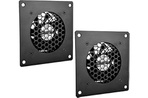 euroharry Wentylator komputerowy USB (2 szt. 80 x 80 x 25 mm)